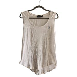 Polo Ralph Lauren Basic Tank Top Mens Sz Medium Classic Summer Casual Basic